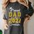Proud Dad Of a Class Of 2021 Graduate Graduation Senior 2021 Women's Comfort Colors T-Shirt Pepper