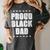 Proud Dad Father's Day Graduation Holiday Women's Comfort Colors T-Shirt Pepper
