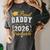 Proud Daddy Of a Class Of 2026 Graduate For Graduation Women's Comfort Colors T-Shirt Pepper