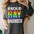 Proud Gay Engineer LGBTQ Rainbow Engineering Graduation Women's Comfort Colors T-Shirt Pepper