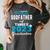 Proud Godfather Of Three 2023 Graduate 23 Class Graduation Women's Comfort Colors T-Shirt Pepper