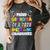 Proud GRANDMA Of a 2025 PRE-K Graduate -Graduation Women's Comfort Colors T-Shirt Pepper