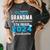 Proud Grandma Of 5th Grade Graduate 2024 Family Graduation Women's Comfort Colors T-Shirt Pepper
