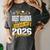 Proud Great Grandma Of a Class Of 2026 Graduate Graduation Women's Comfort Colors T-Shirt Pepper