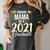 Proud Mama Of A 2021 Graduate Graduation Clothes MBA PhD Women's Comfort Colors T-Shirt Pepper
