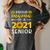 Proud Mama Of a 2021 Graduate Senior Mom 2021 Graduation Women's Comfort Colors T-Shirt Pepper