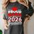 Proud Mama Of A 2026 Graduate Class Of 2026 Mom Graduation Women's Comfort Colors T-Shirt Pepper