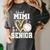 Proud Mimi Of A 2026 Senior Baseball Graduation Leopard Women's Comfort Colors T-Shirt Pepper
