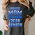 Proud Mom Of 2018 Senior Graduation T Shirt Women's Comfort Colors T-Shirt Pepper