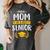 Proud Mom Of A 2021 Senior Shirt Class Graduation 2021 Mommy Women's Comfort Colors T-Shirt Pepper