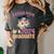 Proud Mom Of a 2024 Graduate Floral Flower Family Graduation Women's Comfort Colors T-Shirt Pepper