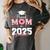 Proud Mom Of a 2025 Graduate Senior Mom Family Graduation Women's Comfort Colors T-Shirt Pepper