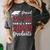 Proud Mom Of 2025 Senior Graduate Matching Family Graduation Women's Comfort Colors T-Shirt Pepper