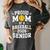 Proud Mom Of Baseball Senior 2026 Graduation Women's Comfort Colors T-Shirt Pepper