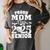 Proud Mom Class Of 2025 Graduation Senior Golf Player Mom Women's Comfort Colors T-Shirt Pepper