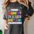Proud MOMMY Of a 2025 PRE-K Graduate -Graduation Women's Comfort Colors T-Shirt Pepper