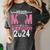 PROUD MUM OF A Pre-K GRAD 2024 Pre-K Graduation 2024 Mom Women's Comfort Colors T-Shirt Pepper