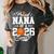 Proud Nana Of A 2026 Senior Basketball Graduation Women's Comfort Colors T-Shirt Pepper