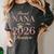Proud Nana Of A 2026 Senior Graduate Graduation Women's Comfort Colors T-Shirt Pepper