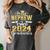 Proud Nephew Of Two 2024 Graduate Class 2024 Graduation Women's Comfort Colors T-Shirt Pepper