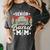 Proud Senior Mom Marching Band Mom Class Of 2025 Graduation Women's Comfort Colors T-Shirt Pepper