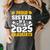 Proud Sister Of a Class Of 2025 Graduate Family Graduation Women's Comfort Colors T-Shirt Pepper