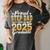 Proud Step Dad Of A Class Of 2025 Graduate Senior Graduation Women's Comfort Colors T-Shirt Pepper