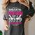 Proud Step Mom Of 2019 Graduate Class 2019 Tshirt Graduation Women's Comfort Colors T-Shirt Pepper