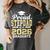 Proud Stepdad Of A 2026 Graduate Class Of Graduation Premium Tri-Blend Women's Comfort Colors T-Shirt Pepper