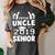 Proud Uncle Of A 2019 Senior School Graduation Shirt Women's Comfort Colors T-Shirt Pepper