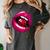 Rainbow Lips With a Cherry In The Mouth 80s Nostalgia Premium Tri-Blend Women's Comfort Colors T-Shirt Pepper Rainbow Lips With a Cherry In The Mouth 80s Nostalgia Premium Tri-Blend Women's Comfort Colors T-Shirt Pepper