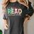 Read Banned Books Christmas Holiday Women's Comfort Colors T-Shirt Pepper