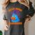 Read More Books Halloween Book Cute Ghost Reading Teaching Women's Comfort Colors T-Shirt Pepper