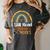 I Still Read Children's Books Rainbow Women's Comfort Colors T-Shirt Pepper