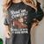 Read 'Em Cowgirl Saddle Up With A Good Book Rodeo Bookworm Women's Comfort Colors T-Shirt Pepper