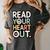 Read Your Heart Out Book Lover Quote Men Women Women's Comfort Colors T-Shirt Pepper