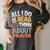 Read And Think About Prayer Faith & Book Lover Premium Women's Comfort Colors T-Shirt Pepper