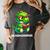 Readasaurus Reading Dinosaur Book Reader Bookworm Women's Comfort Colors T-Shirt Pepper
