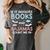 Reading Bedtime If It Involves Books And Pajamas Count Me In Women's Comfort Colors T-Shirt Pepper