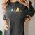 Reading Cat Heartbeat Book & Cat Lover Women's Comfort Colors T-Shirt Pepper