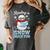 Reading Is Snow Much Fun Book Lover Winter Snowman Humor Women's Comfort Colors T-Shirt Pepper