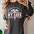Respiratory Therapist Graduation Class Of 2018 Pink RT Life Women's Comfort Colors T-Shirt Pepper