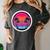 Retro 80s Synthwave Sunset & Palm Trees Retro Nostalgia 80s Women's Comfort Colors T-Shirt Pepper