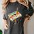 Retro Cassette Tape & Pencil Rewind Nostalgia Party 80s 90s Premium Women's Comfort Colors T-Shirt Pepper