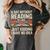 Retro A Day Without Reading Is Like Just Kidding Book Lover Women's Comfort Colors T-Shirt Pepper