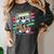 Retro Old Cassette Tape Cartoon With Walker Nostalgia Premium Tri-Blend Women's Comfort Colors T-Shirt Pepper