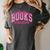 Retro Pink Coquette Bow Valentine Book Lover Varsity Women's Comfort Colors T-Shirt Pepper Retro Pink Coquette Bow Valentine Book Lover Varsity Women's Comfort Colors T-Shirt Pepper