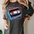 Retro VHS Vaporwave Video Cassette Nostalgia Geek Chic Premium Tri-Blend Women's Comfort Colors T-Shirt Pepper