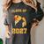 Rubber Duck Class Of 2027 Senior 2027 Graduation Year Senior Women's Comfort Colors T-Shirt Pepper