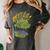 Rugrats Reptar Distressed Comic Book Style Cartoon Women's Comfort Colors T-Shirt Pepper